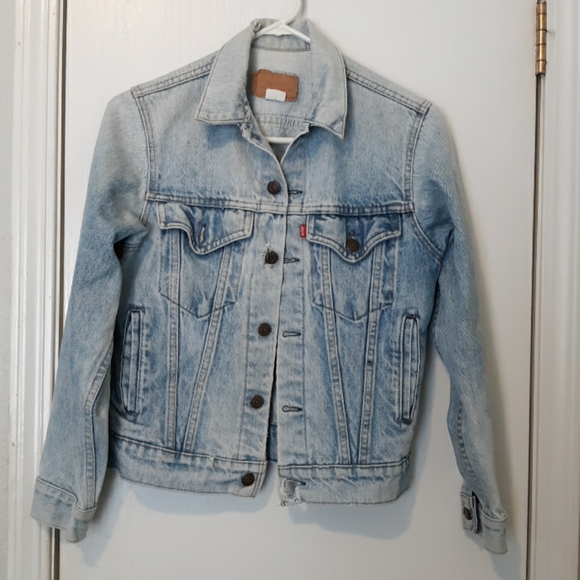 vintage levi strauss jean jacket